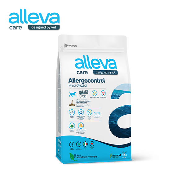 알레바 케어 그레인 프리 강아지 앨러고컨트롤(앨러지, 눈물, IBD) 6kg