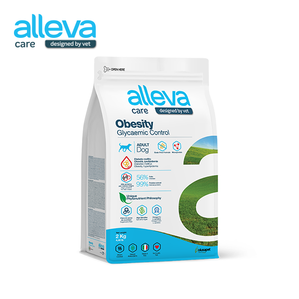 알레바 케어 그레인 프리 강아지 오베시티 글리세믹 컨트롤(비만, 당뇨) 2kg