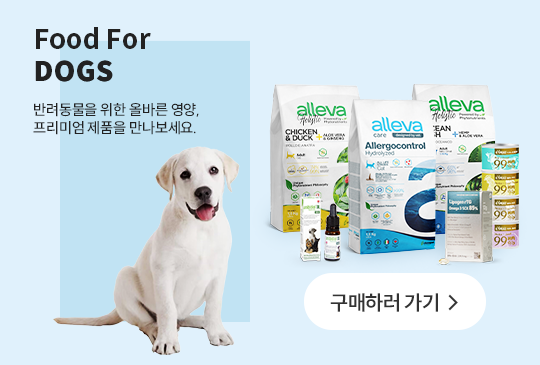 Food For DOGS 반려견을 위한 올바른 사료, 친환경 제품을 소개합니다. 구매하러 가기